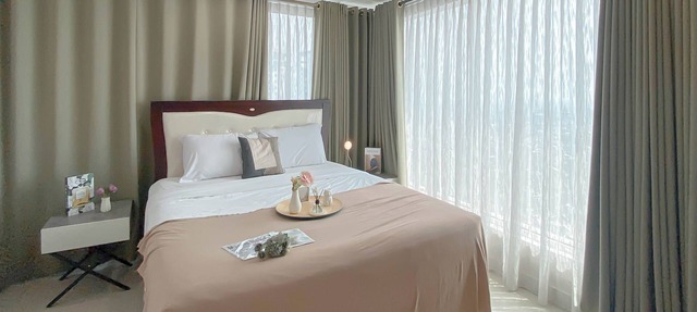 Spacious and Comfy 2BR Combined at Grand Kamala Lagoon Apartment in Bekasi