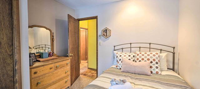 Spacious Catskill Mountains ski cabin with fire pit in Maplecrest