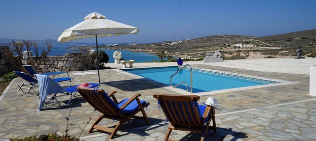 Spacious Classical Style Villa in a Beachside Location in Paros