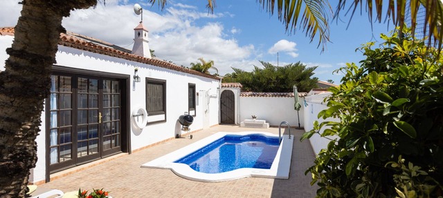SPECTACULAR SEA VIEW 3 BEDROOMED HOLIDAY HOME WITH HEATED POOL in Amarilla Golf