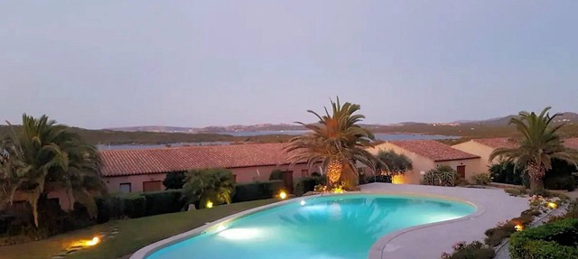 Studio-apartment mit Pool in Einer Eleganten und Ruhigen Residenz in Santa Teresa Gallura