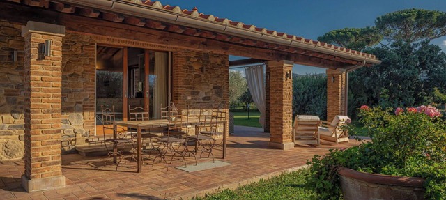 Stunning private villa for 8 guests with WIFI, A/C in Castagneto Carducci