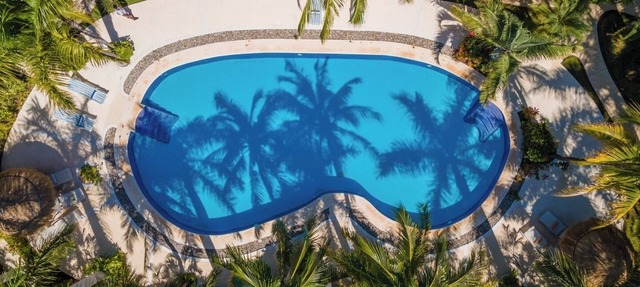 The Bamboo Manor I, estilo asiático in Playa Paraíso