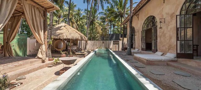 The Rose Shell 3BR Boutique Villa - Gili Air in Pawenang