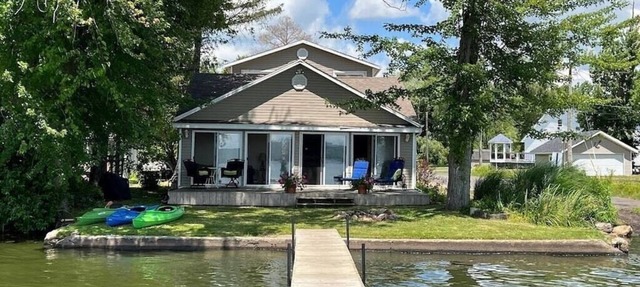 This charming lake cottage located in a peaceful, safe community right on the lake! in Jamestown