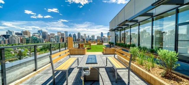 Three Condos on the same floor w Parking & Rooftop Patio in Calgary