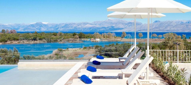 Villa Corfu Panorama - Holiday Villa with private swimming pool on Corfu Island, Greece in Peritheia