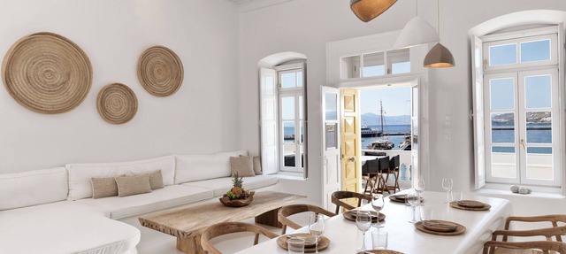 Villa Kampani | Sea View Villa in Mykonos Town, most coveted location! in Mykonos