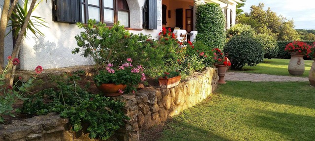 Villa La Sarra color palette, atmosphere, balance between sea and countryside. in Santa Teresa gallura