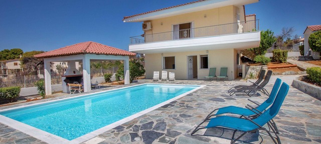 Villa with Private S.Pool-Theologos by GHH in Theologos