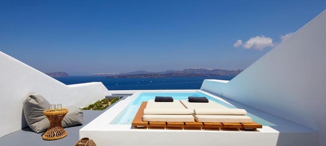 w Honagua Suite - Akrotiri - A Beautiful 1 Bedroom Suite with Heated Infinity Pool in Akrotiri