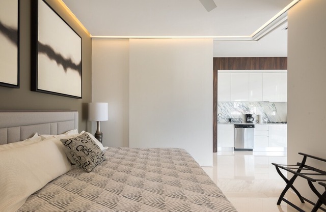Chic 1 bed 2 bath Best Ocean Views Zona Romantica in Emiliano Zapata