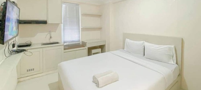 Minimalist Style Studio Near Undip At Paltrow City Apartment in Semarang