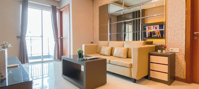 Modern And Spacious 2Br Apartment Green Bay Condominium in Jakarta
