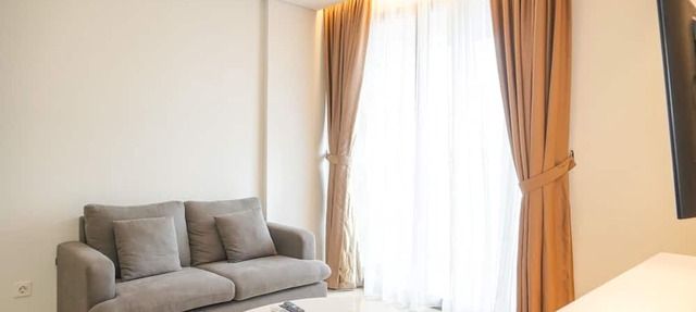 Modern Look And Nice 2Br Gold Coast Apartment Near Pik in Jakarta